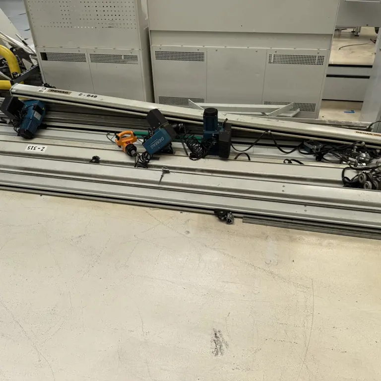 6 Pakket rolbruggen en takels Demag Cranes GMBH KBK AL