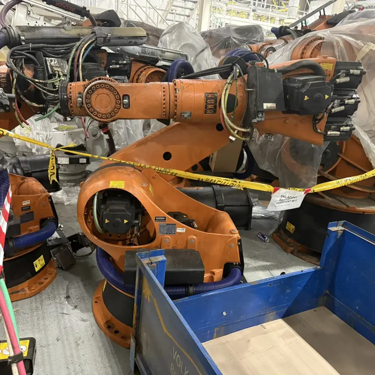 4 Pakket industriële robots Fanuc/KUKA