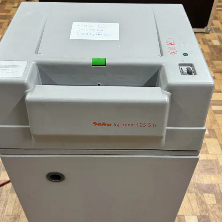 Document shredder Geha Top secret 26 S 6