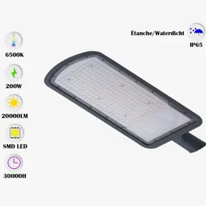 10 LED straatverlichting 200W - 6500K koel wit Venus Straßenbeleuchtung