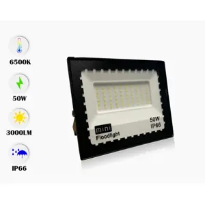 20 LED-Breitstrahler 50W MINI SMD - 6500K kaltweiß Venus Breitstrahler