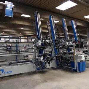 Líneas de producción de ventanas