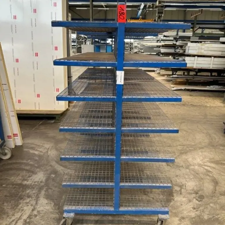 Carrinho de cremalheira cantilever