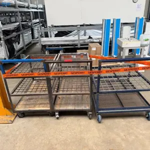 3 Transportkar voor glasparels