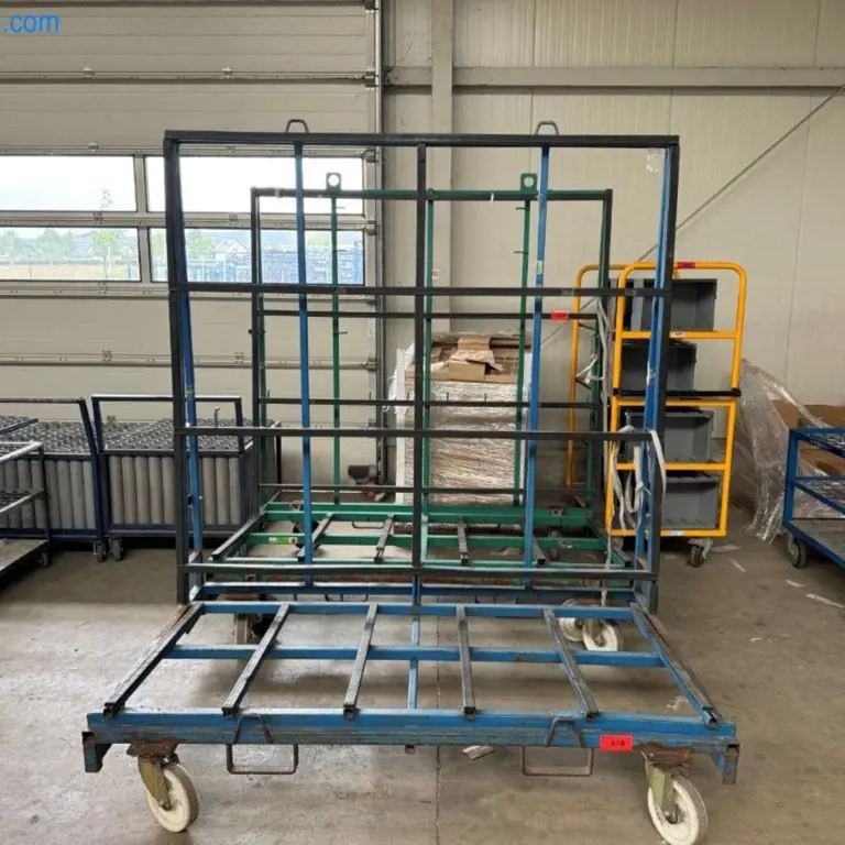 2 Châssis de transport pour le verre