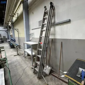 Echelle télescopique en aluminium Hailo