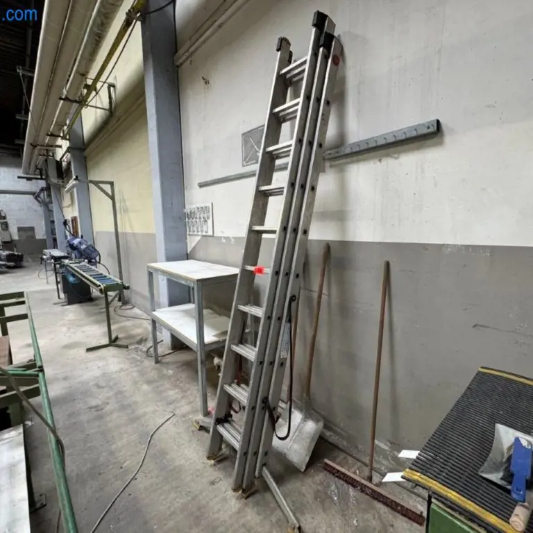 Echelle télescopique en aluminium Hailo