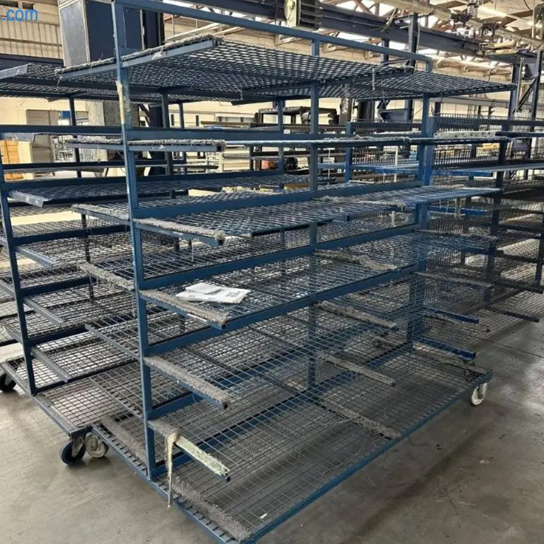 6 Chariot pour rayonnages en porte-à-faux