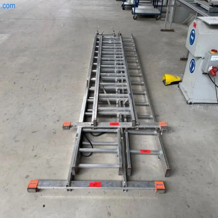 2 Escaleras telescópicas de aluminio Krause