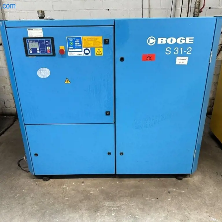 Compresseur à vis Boge S31-2