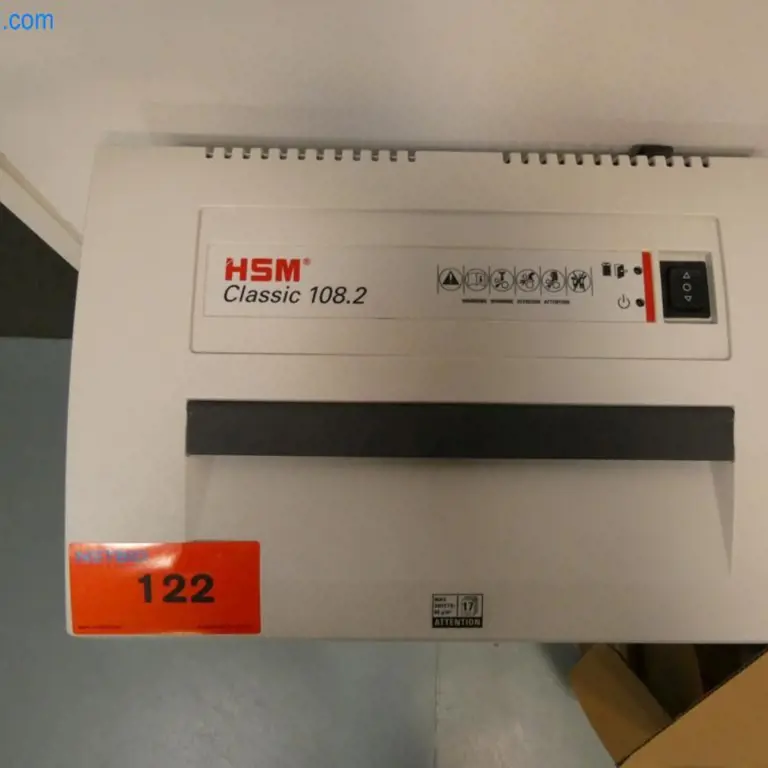 Document shredder HSM Classic 108.2