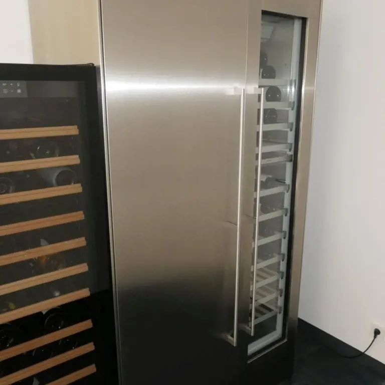 Kombinovaná chladnička/chladnička na víno Gaggenau
