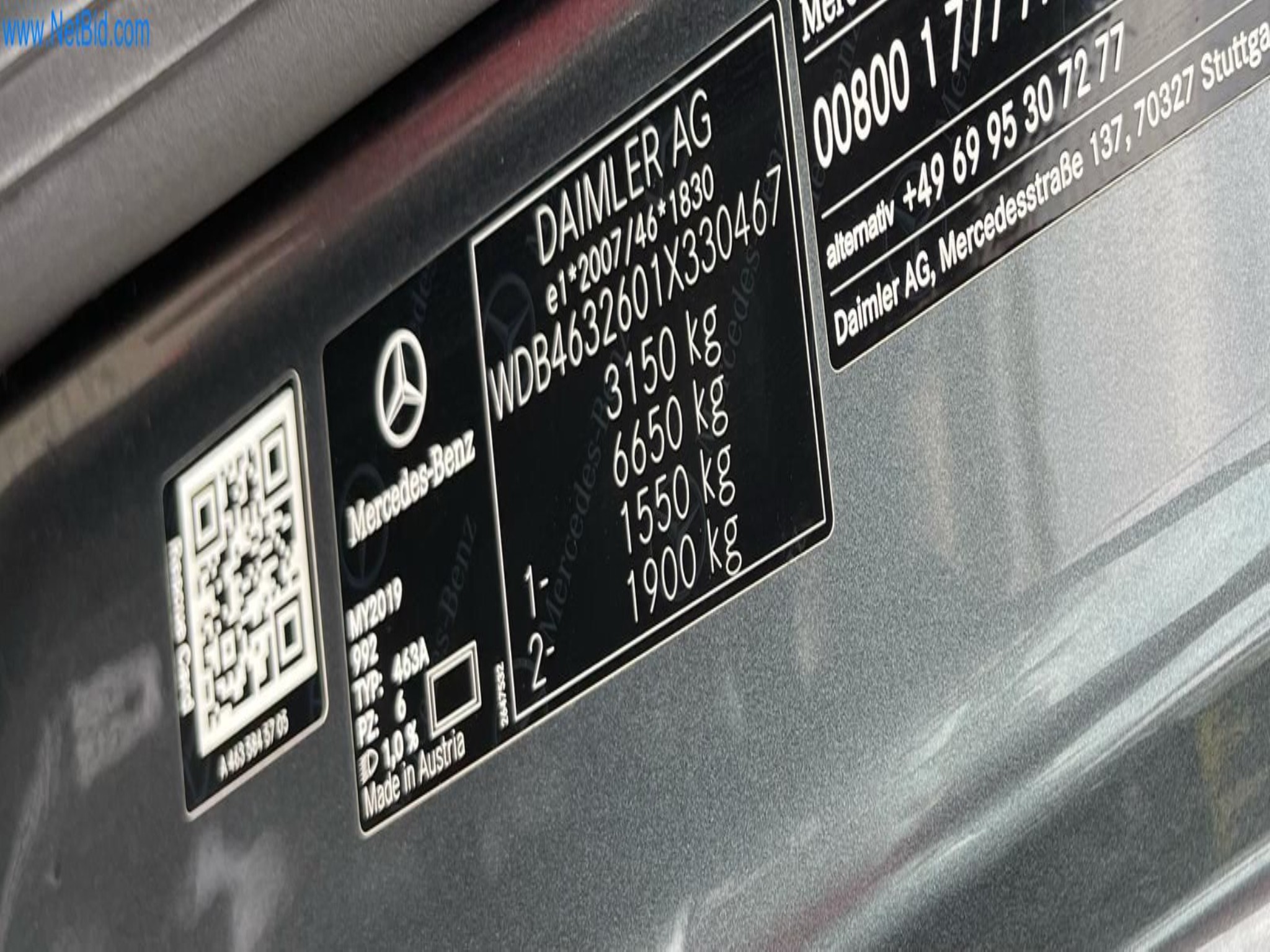 Passenger Cars/SUVs Mercedes-Benz G500 – foto 11 – kavel bij NetBid, Mittenwalde