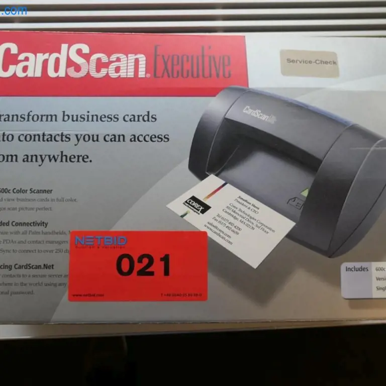 Business card scanner Card Scan 600C