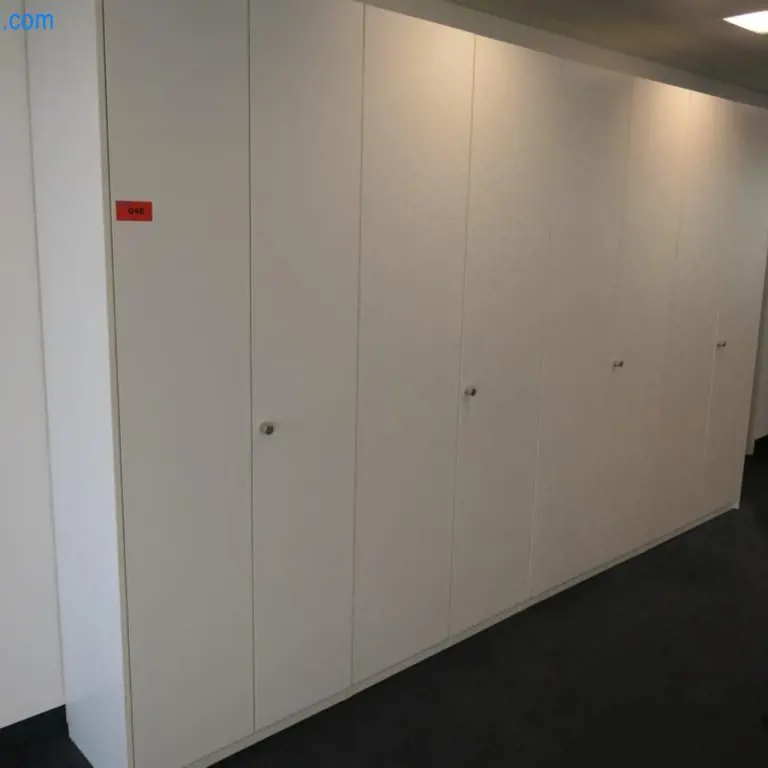 8 Filing cabinets