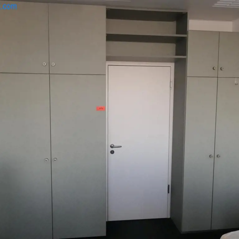 Filing cabinet wall