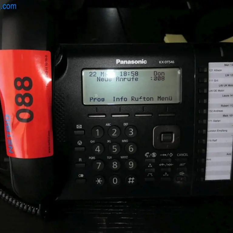 Telephone Panasonic KX-DT546