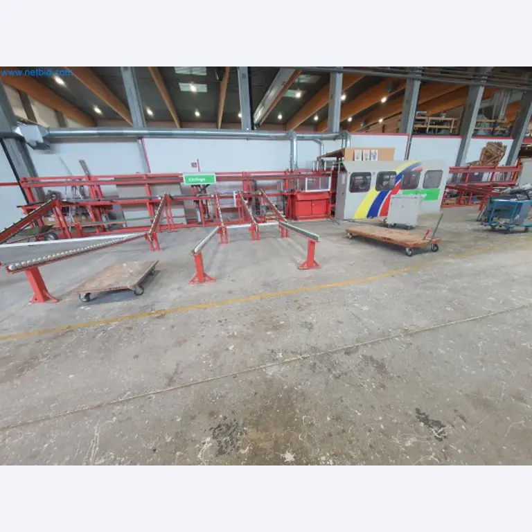 Holzbearbeitende- und metallbearbeitende Maschinen und Warenlager eines Fertighausherstellers -2