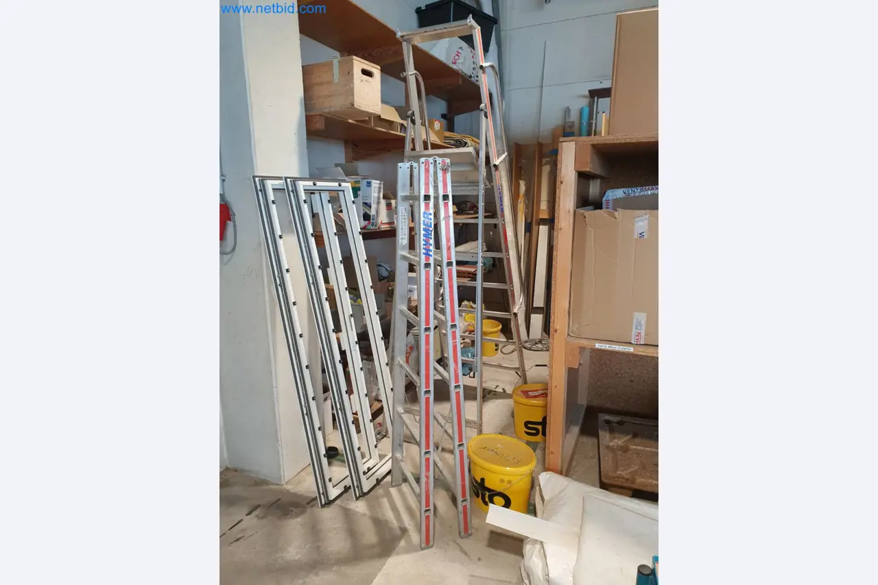 Holzbearbeitende- und metallbearbeitende Maschinen und Warenlager eines Fertighausherstellers -1