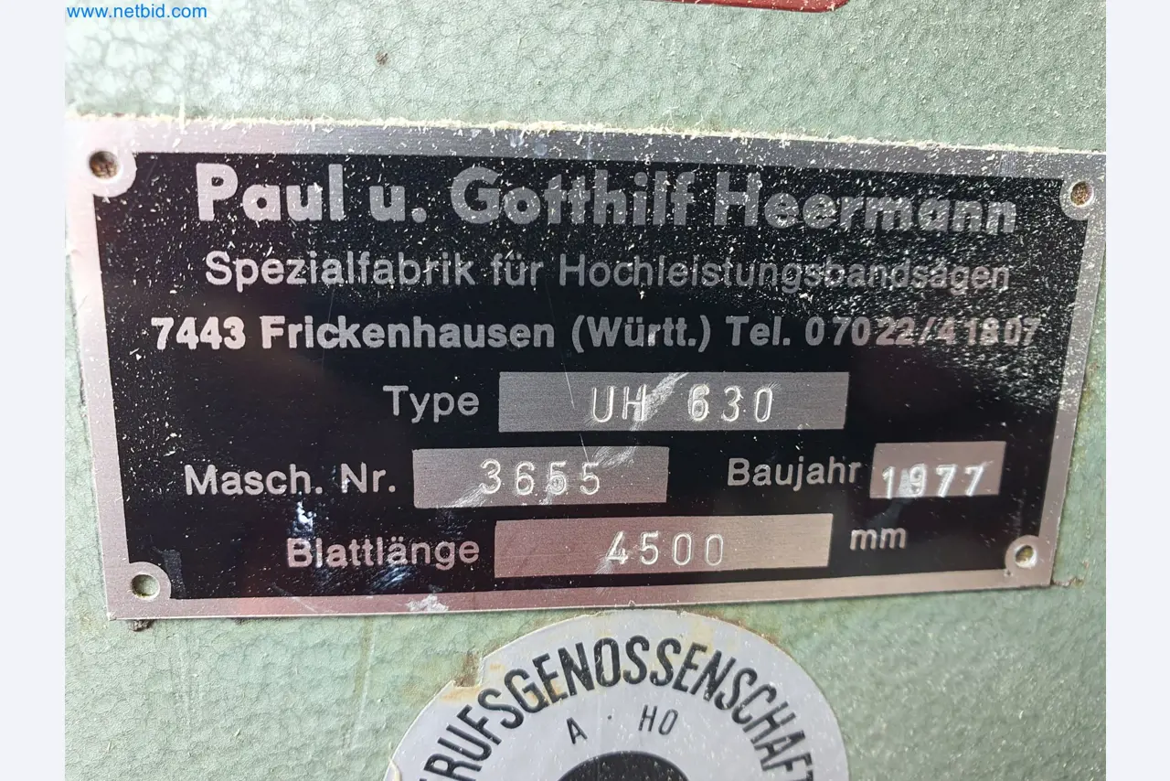 Holzbearbeitende- und metallbearbeitende Maschinen und Warenlager eines Fertighausherstellers -3