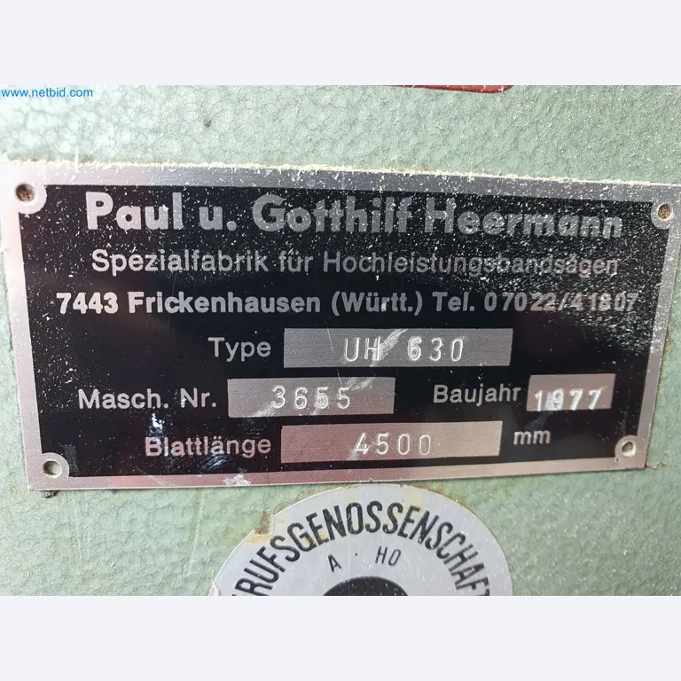 Holzbearbeitende- und metallbearbeitende Maschinen und Warenlager eines Fertighausherstellers -3