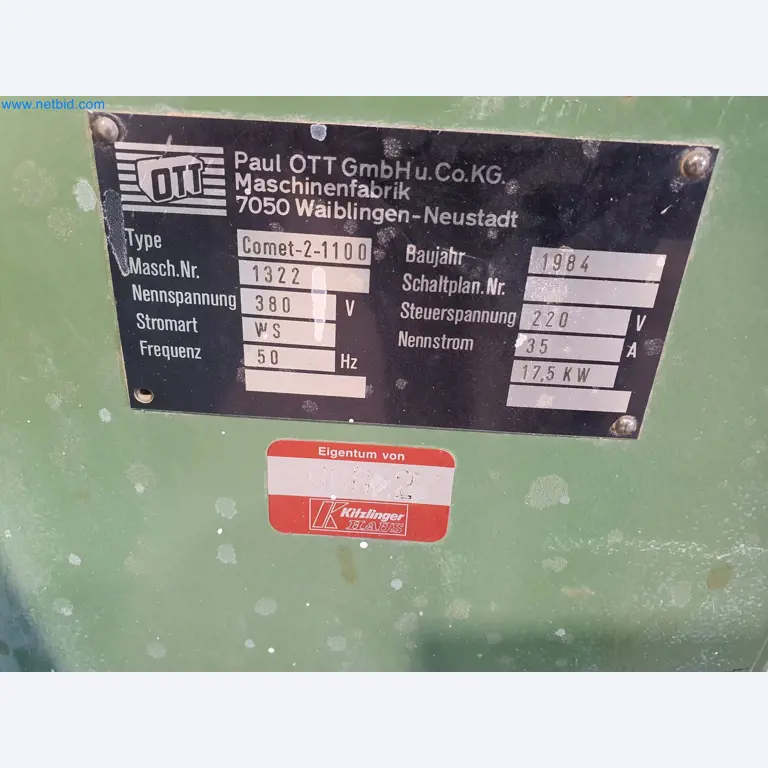 Holzbearbeitende- und metallbearbeitende Maschinen und Warenlager eines Fertighausherstellers -4