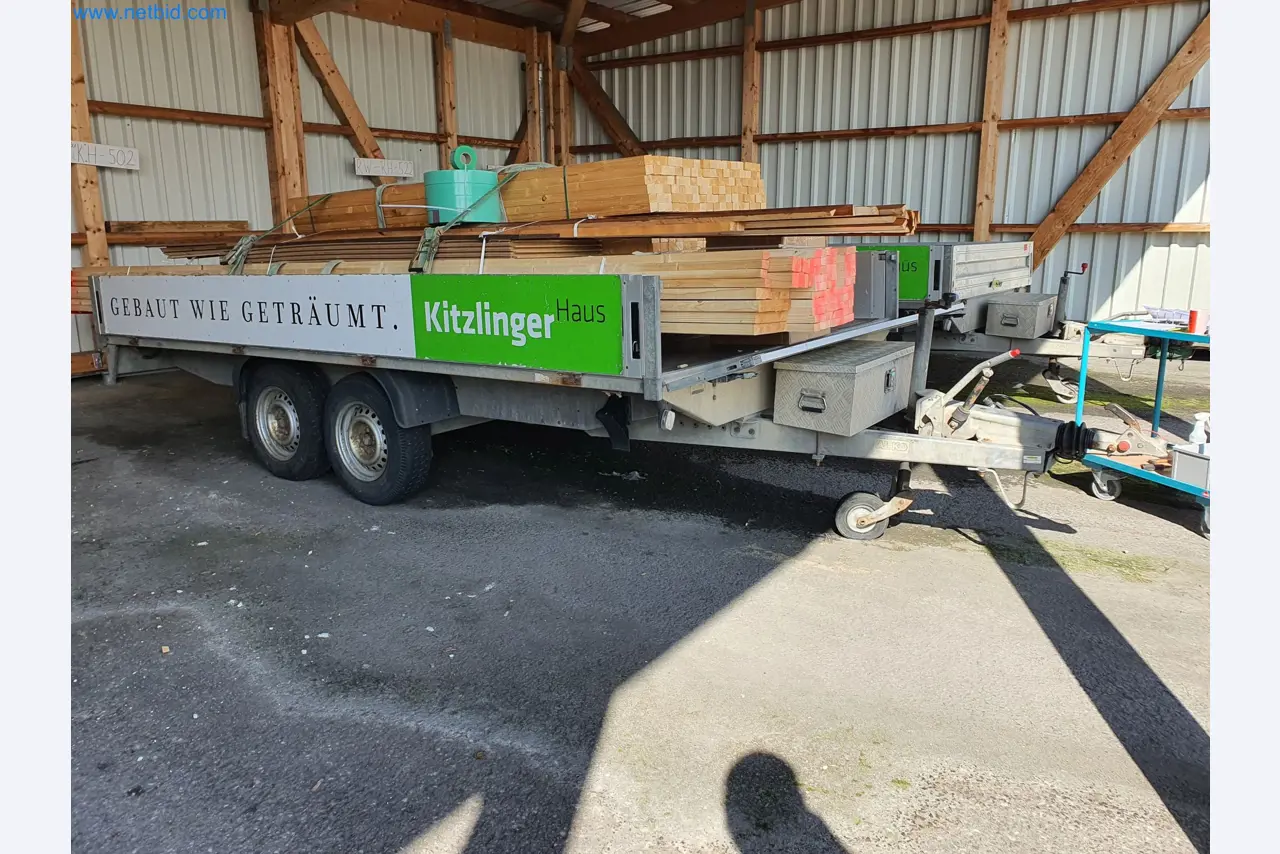 Holzbearbeitende- und metallbearbeitende Maschinen und Warenlager eines Fertighausherstellers -4