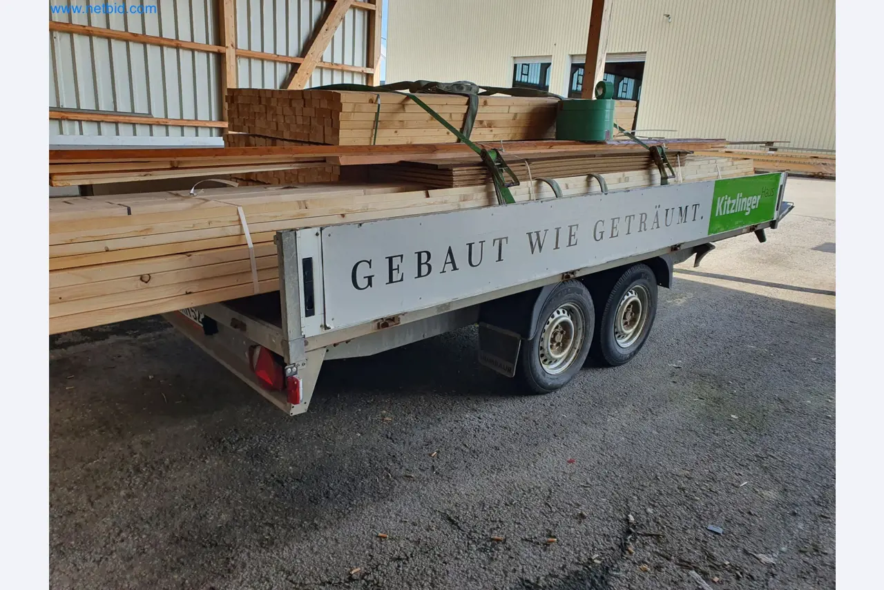 Holzbearbeitende- und metallbearbeitende Maschinen und Warenlager eines Fertighausherstellers -7