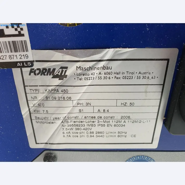 Holzbearbeitende- und metallbearbeitende Maschinen und Warenlager eines Fertighausherstellers -5