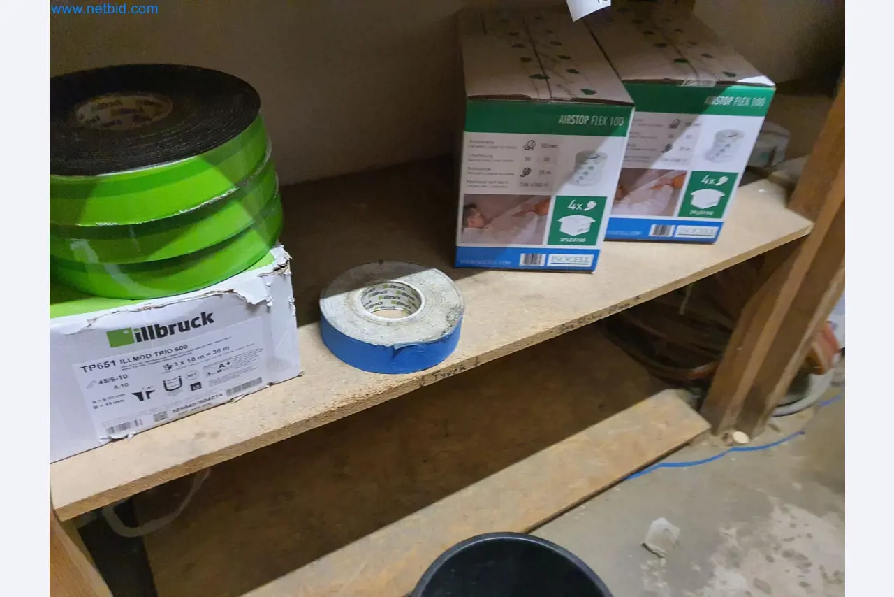 Holzbearbeitende- und metallbearbeitende Maschinen und Warenlager eines Fertighausherstellers -10