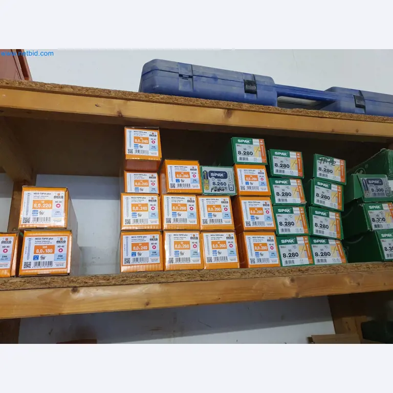 Holzbearbeitende- und metallbearbeitende Maschinen und Warenlager eines Fertighausherstellers -5