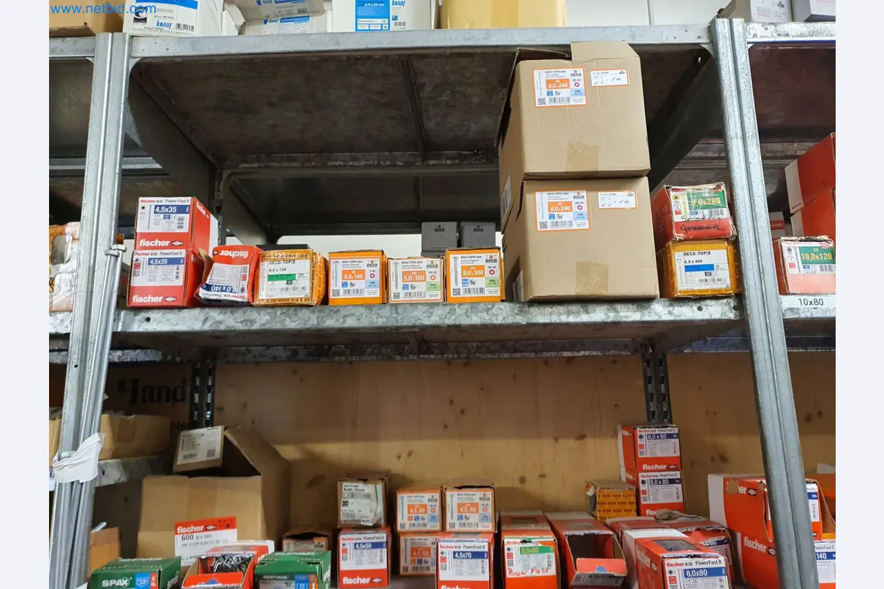 Holzbearbeitende- und metallbearbeitende Maschinen und Warenlager eines Fertighausherstellers -4