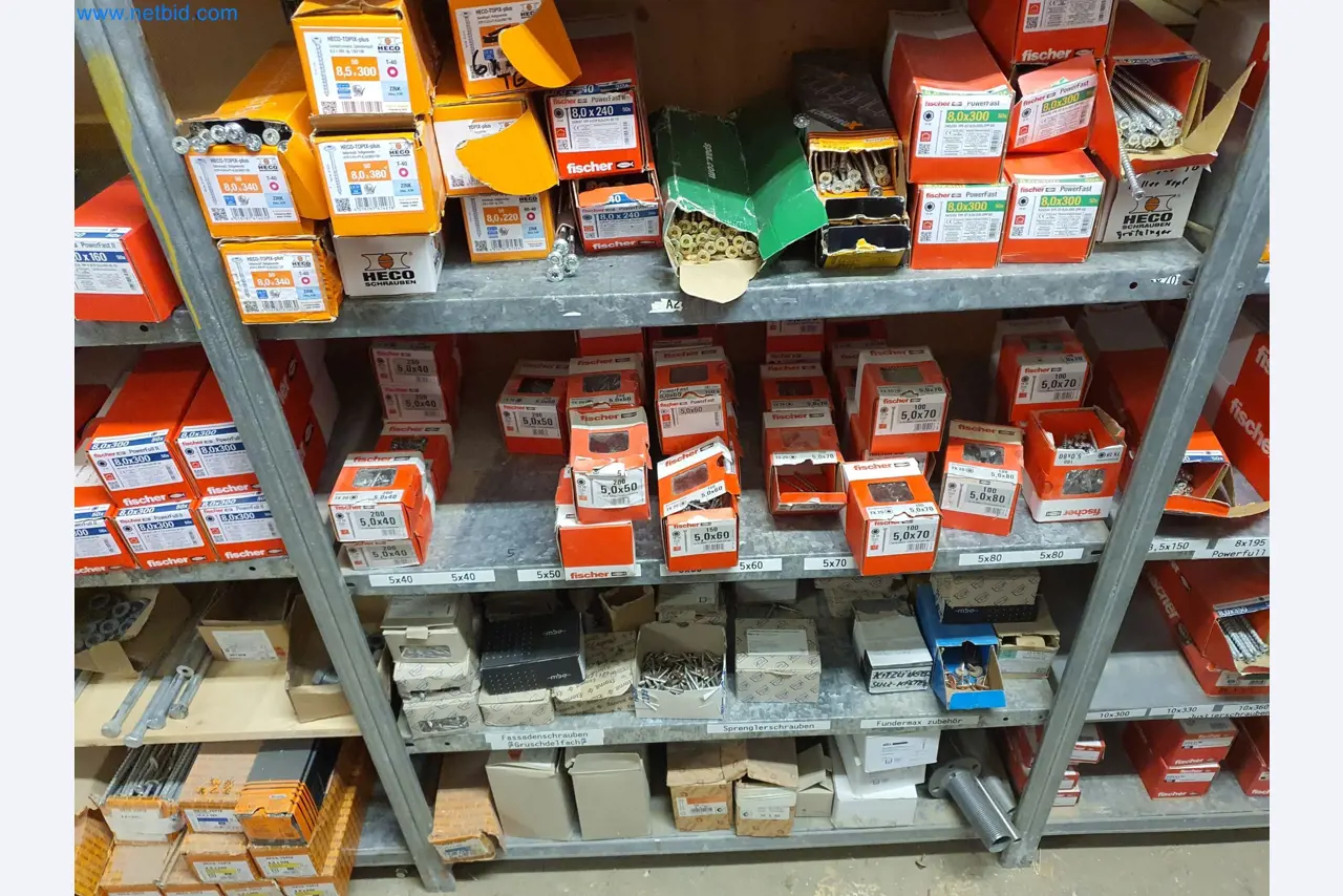 Holzbearbeitende- und metallbearbeitende Maschinen und Warenlager eines Fertighausherstellers -7