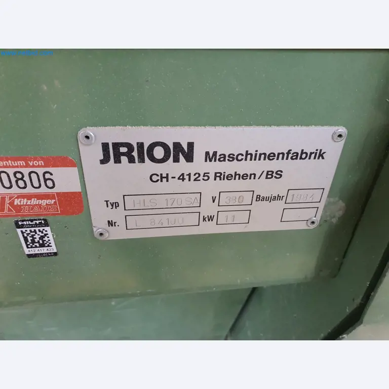 Holzbearbeitende- und metallbearbeitende Maschinen und Warenlager eines Fertighausherstellers -3