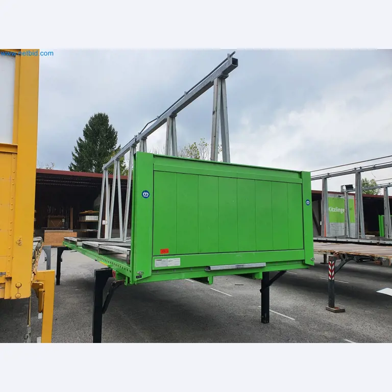 Holzbearbeitende- und metallbearbeitende Maschinen und Warenlager eines Fertighausherstellers -1