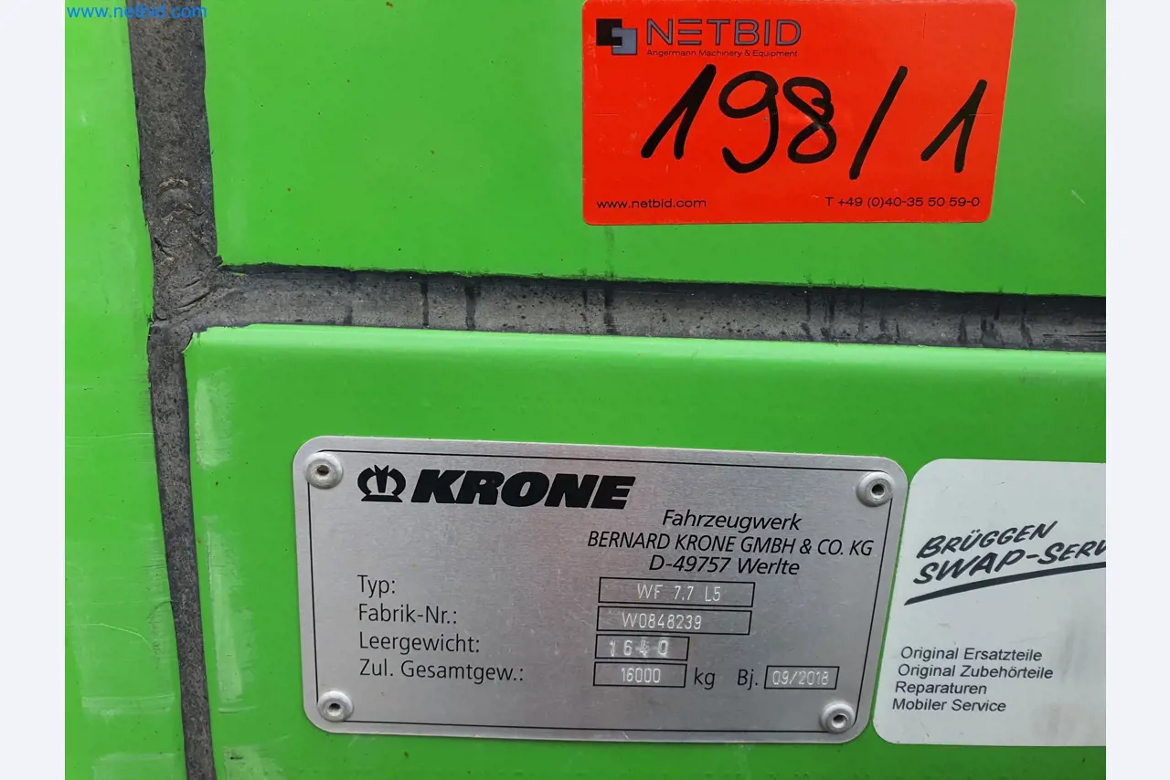 Holzbearbeitende- und metallbearbeitende Maschinen und Warenlager eines Fertighausherstellers -3