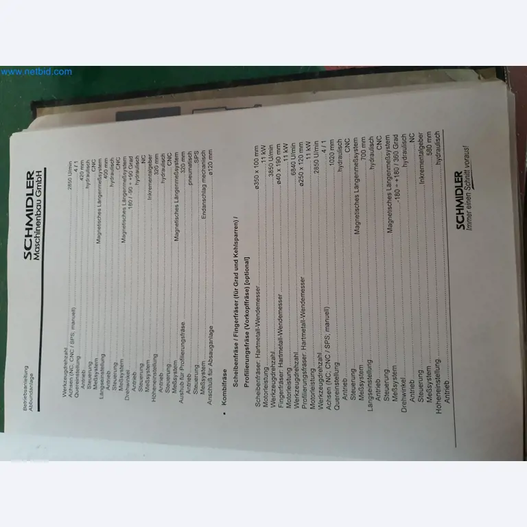 Holzbearbeitende- und metallbearbeitende Maschinen und Warenlager eines Fertighausherstellers -19