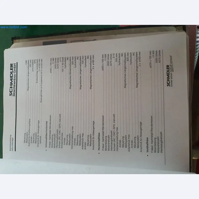 Holzbearbeitende- und metallbearbeitende Maschinen und Warenlager eines Fertighausherstellers -20