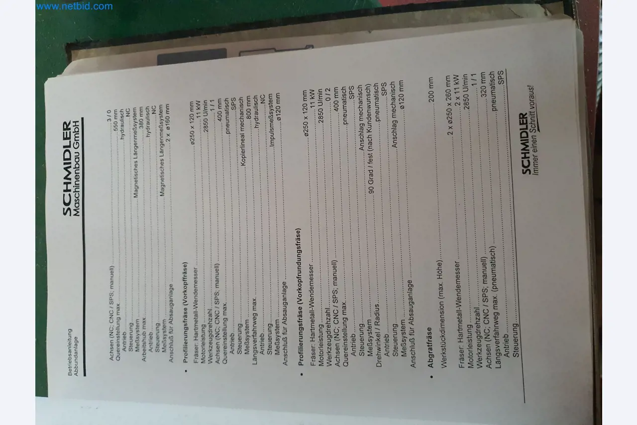 Holzbearbeitende- und metallbearbeitende Maschinen und Warenlager eines Fertighausherstellers -21