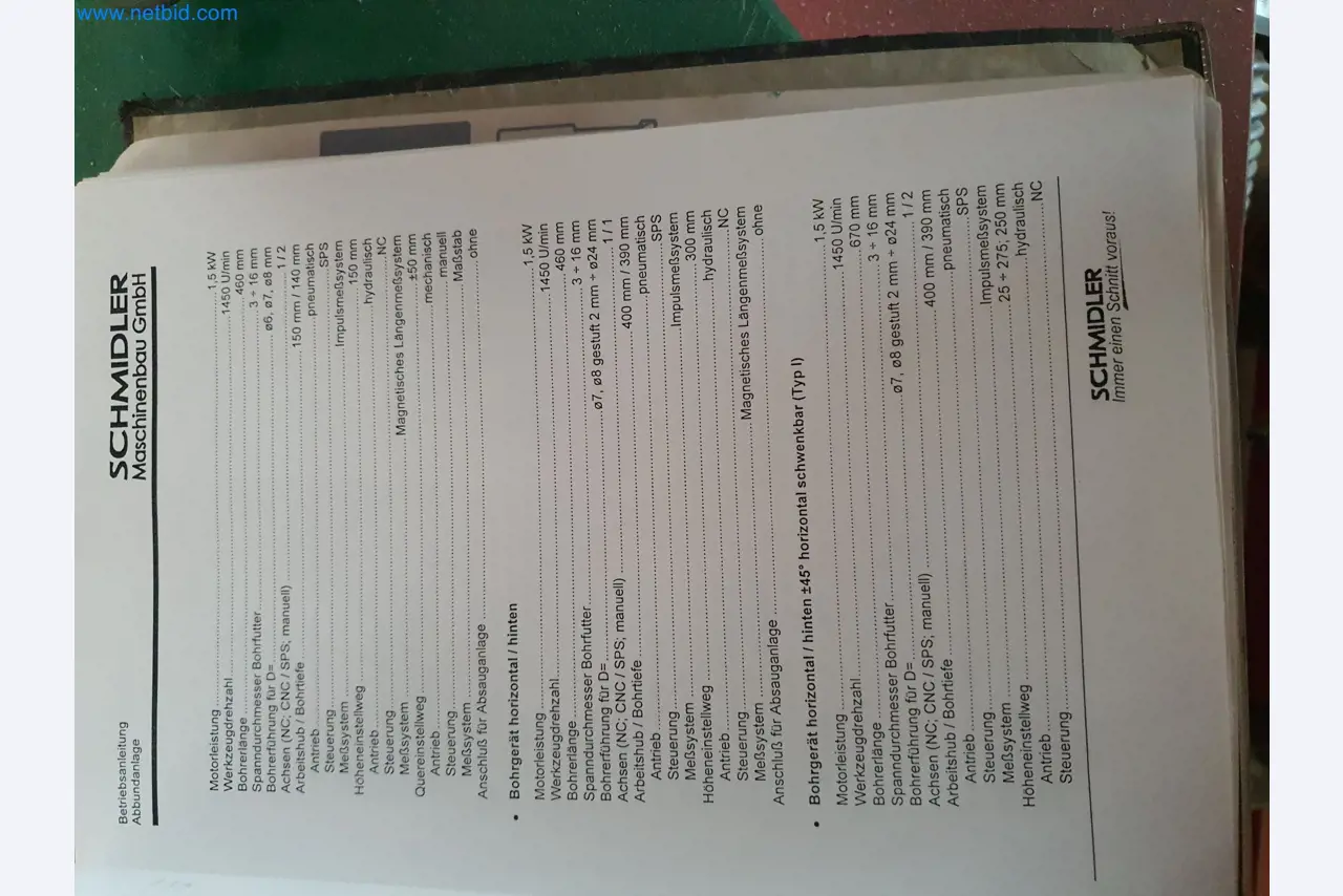 Holzbearbeitende- und metallbearbeitende Maschinen und Warenlager eines Fertighausherstellers -25