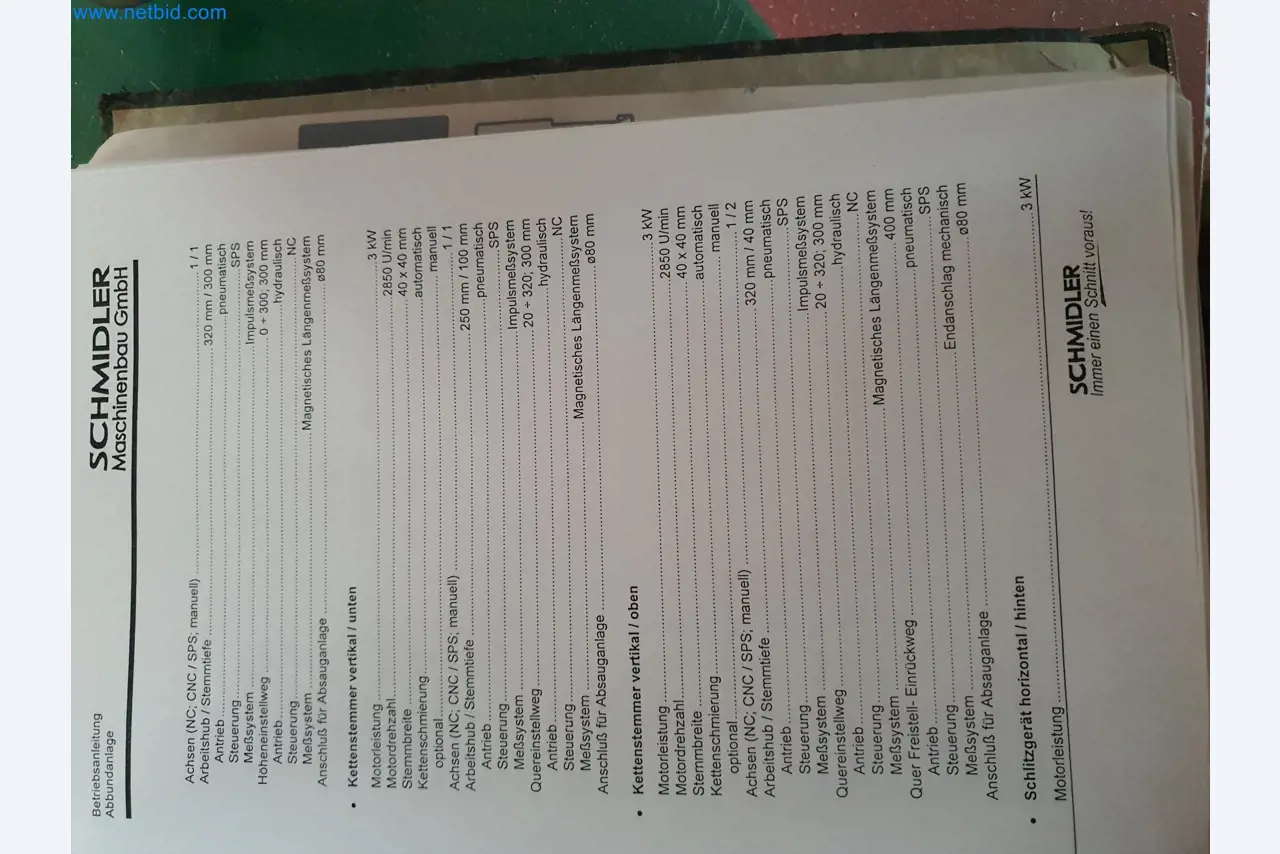 Holzbearbeitende- und metallbearbeitende Maschinen und Warenlager eines Fertighausherstellers -27