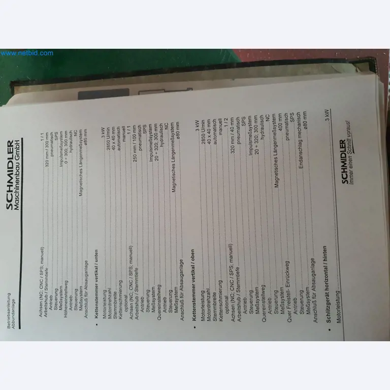 Holzbearbeitende- und metallbearbeitende Maschinen und Warenlager eines Fertighausherstellers -27