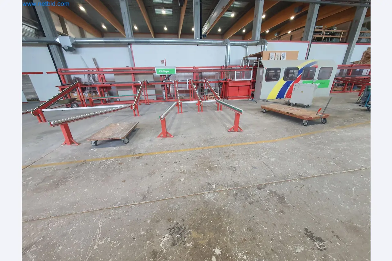 Holzbearbeitende- und metallbearbeitende Maschinen und Warenlager eines Fertighausherstellers -2