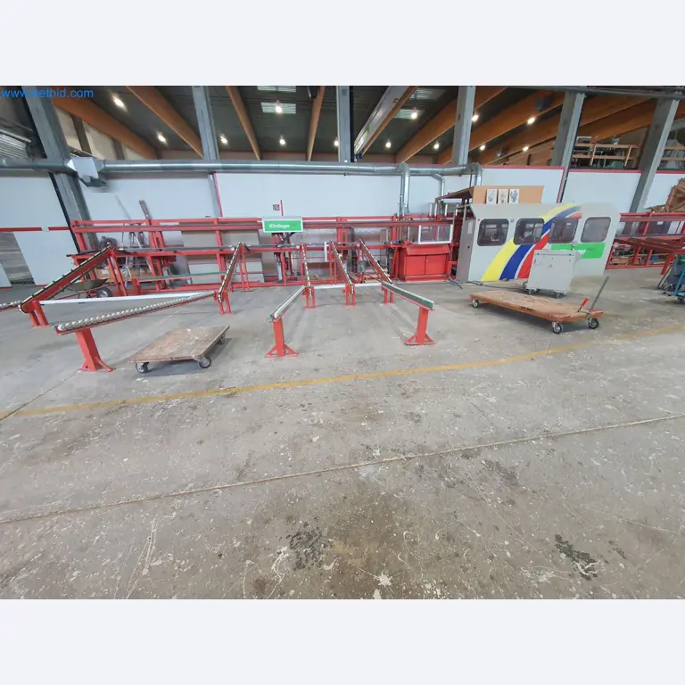 Holzbearbeitende- und metallbearbeitende Maschinen und Warenlager eines Fertighausherstellers -2