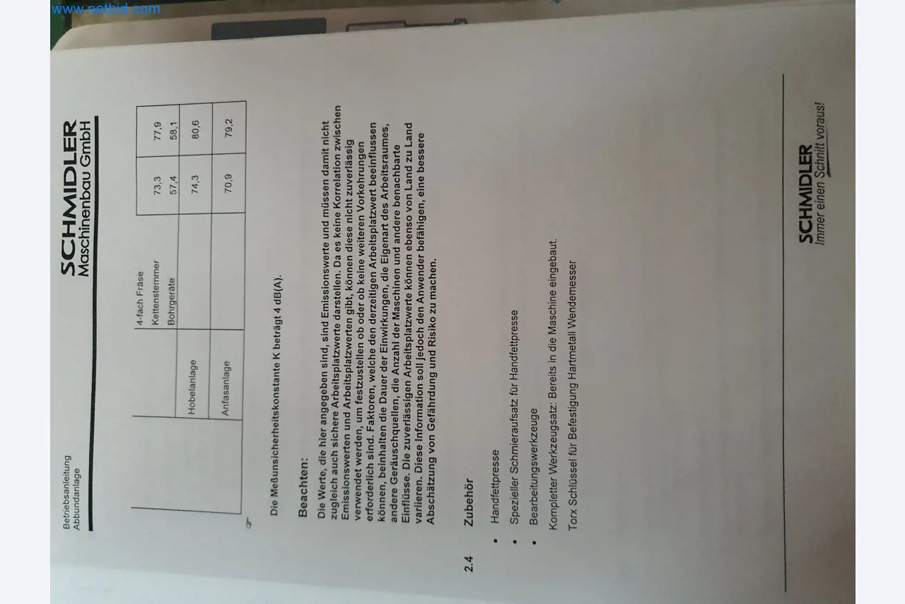 Holzbearbeitende- und metallbearbeitende Maschinen und Warenlager eines Fertighausherstellers -30