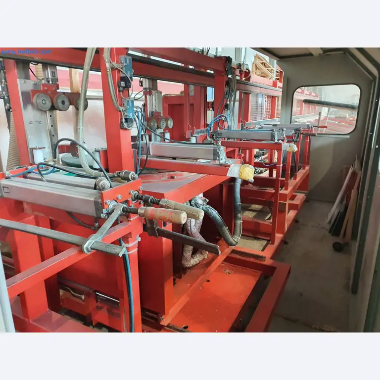 Holzbearbeitende- und metallbearbeitende Maschinen und Warenlager eines Fertighausherstellers -7