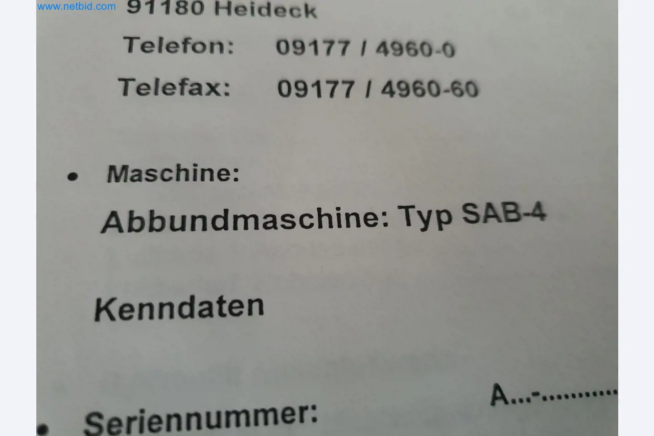 Holzbearbeitende- und metallbearbeitende Maschinen und Warenlager eines Fertighausherstellers -9