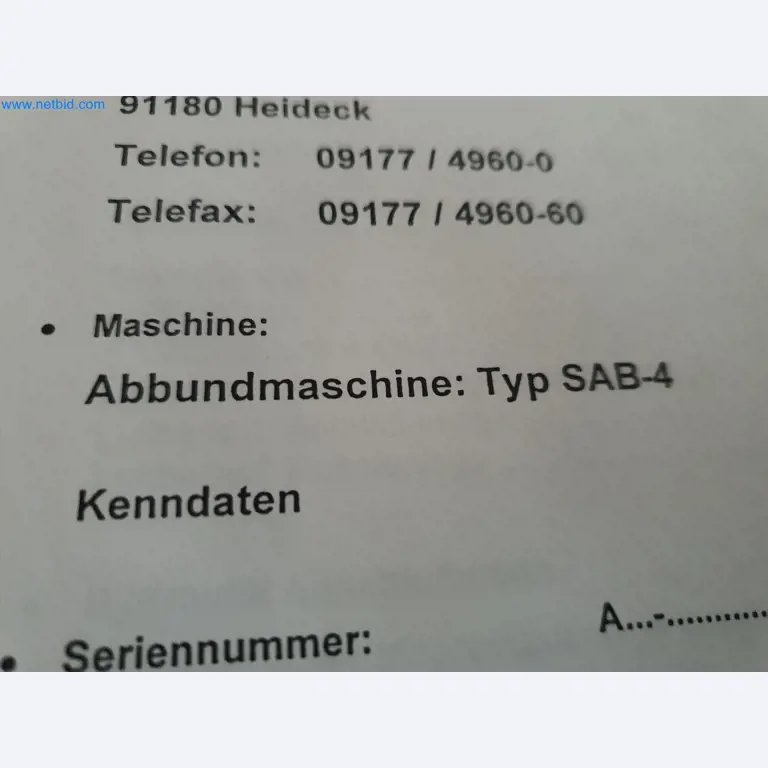 Holzbearbeitende- und metallbearbeitende Maschinen und Warenlager eines Fertighausherstellers -9