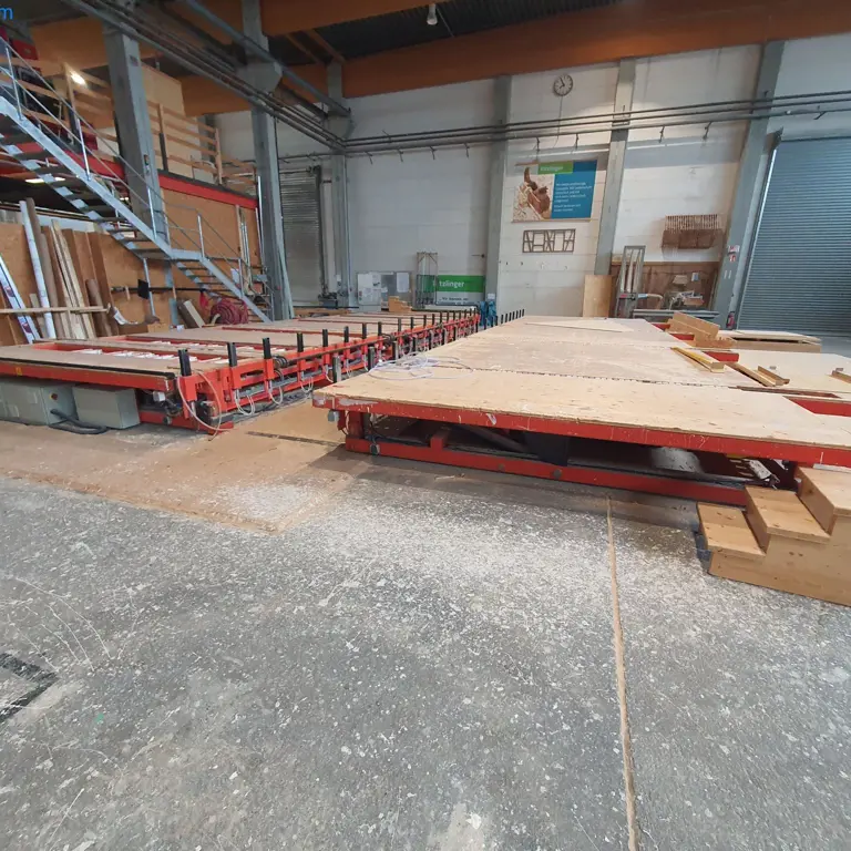 2 Schmetterlingstische/Montagetisch Hobest Maschinen AG WT-12/3.9/Z-S-D-FX7-733