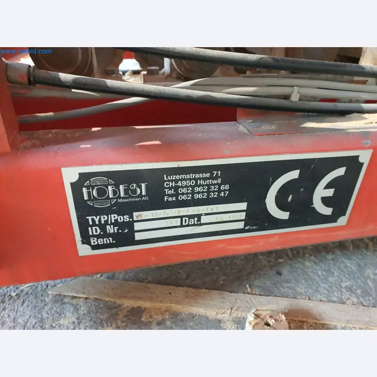 Holzbearbeitende- und metallbearbeitende Maschinen und Warenlager eines Fertighausherstellers -9